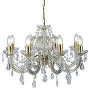 Searchlight 699-8 - Krištáľový luster na reťazi MARIE 8xE14/40W/230V