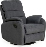 Kreslo ELEGANT 3 polohovacie, sivá (soro 97)