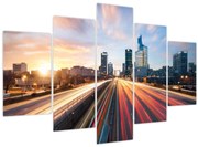 Obraz - Cesta veľkomesta (150x105 cm)