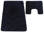 Sada kúpeľňových koberčekov Montana Symphony Black