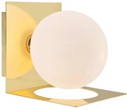 Nástenné svietidlo v zlatej farbe Markslöjd Zenit