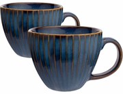 Altom Súprava 2 jumbo šálok Reactive Stripes 450 ml