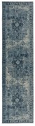 Behúň Manhattan Antique Blue, 60x230, modrá, chodba / predsieň, Flair Rugs