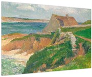 Obraz - Henri Moret, The Island of Raguenez, Brittany, reprodukcia (90x60 cm)