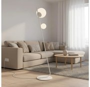 Stojacia lampa TATU 2xG9/8W/230V biela