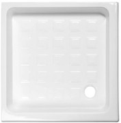 Kerasan Kerasan, RETRO keramická sprchová vanička, štvorec 90x90x20cm, 133801
