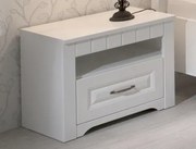 Nočný stolík Atik, biely%