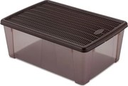 STEFANPLAST Viacúčelová krabica Elegance L, hnedá