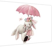 Obraz - Akvarelové zvieratko N⁰3 (90x60 cm)