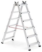 Skladacie schodíky BRINK, 6 priečok, výška 1410 mm