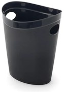 Čierny odpadkový kôš na papier Addis Flexi, 27 x 26 x 34 cm