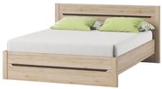 Posteľ 50 DESJO 160x208 dub san remo