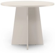 Kulatý jídelní stůl Merla 100 cm kašmírový