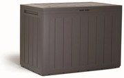 Záhradný box, 190 l, II, tmavo hnedá