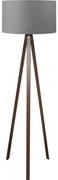 Stojacia lampa AYD 1xE27/40W/230V hnedá/šedá