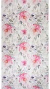Ružový/slonovinový prateľný koberec 80x150 cm Pink Garden – Vitaus