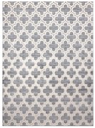Kusový koberec Core W6764 Trellis grey/cream, 80x150, šedá, chodba / predsieň, Dywany Łuszczów