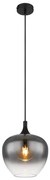 Globo 15548H - Luster na lanku MAXY 1xE27/40W/230V pr. 24 cm čierna