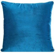 DEKORAČNÁ OBLIEČKA NA VANKÚŠ SAMANTA 40X40 CM MODRÁ