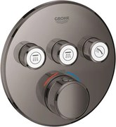 Sprchová batéria GROHE Grohtherm Smartcontrol bez podomietkového telesa hard graphite 29121A00