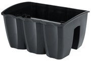 Truh.CROWN 39x28cm/DCRO400/na zábradlí/tmavosivý, 12 l