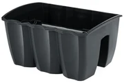 Truh.CROWN 39x28cm/DCRO400/na zábradlí/tmavosivý, 12 l