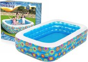 Bestway nafukovací bazén Kvety 229 x 152 x 56 cm 54120