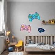 PIPPER. Textilná nálepka na stenu "Herné ovládače"