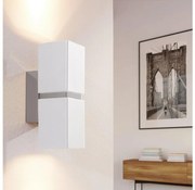 Eglo 95377 - LED Nástenné svietidlo PASSA 2xGU10-LED/4W/230V