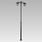 Prezent 39031 - Vonkajšia lampa SPLIT 2xE27/60W/230V IP44