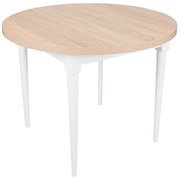 Stôl Odys ST-35 100x100+35 sonoma/biela