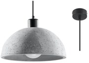 Závesné svietidlo Pablito, 1x betónové tienidlo