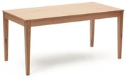 Rozkladací jedálenský stôl s doskou v dubovom dekore v prírodnej farbe 80x160 cm Yain – Kave Home