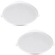 Philips - SADA 2x LED Podhľadové svietidlo MESON LED/23,5W/230V 4000K