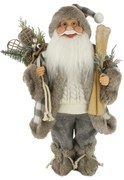 Dekorácia Santa Claus Šedý 46cm