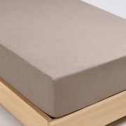 INTERMEDIC SK Prestieradlo Jersey Hnedá 90x200 cm – 130 g/m², 100 % bavlna