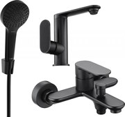 Mexen Milo R05 vaňová súprava, čierna - 713053R05-70