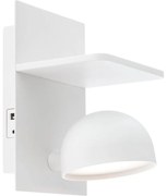 Redo 01-3491 - LED Nástenné bodové svietidlo SEIBI LED/7W/230V USB CRI 90 biela