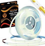 BERGE LED pásik COB Neon 12V - 480D - 9W/m - IP20 - 50m - 990lm/m - studená farba