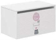 Detský úložný box s roztomilým zvieratkom 40x40x69 cm