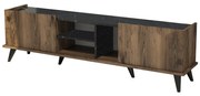 Televízny stolík Elegante Walnut Black
