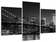 Obraz Brooklyn mosta v New Yorku (90x60 cm)