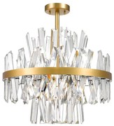 Zuma Line C0567-08C-7GAC - Luster na tyči CONSTANTINOPLE 8xG9/28W/230V zlatá