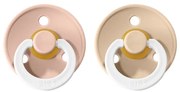 BIBS Colour cumlíky z prírodného kaučuku veľkosť 1: Blush Nočný - Vanilla Nočný
