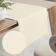 Biante Teflónový behúň na stôl TF-001 Smotanový 20x120 cm
