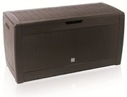 Záhradný box, 310 l, tmavo hnedá