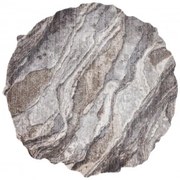 Koberec TINE 75313C Skala, kameň - tmavo sivý / svetlo sivý