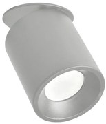 Podhľadové bodové svietidlo HARON 1xGU10/10W/230V šedá