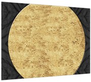 Obraz - Zlatá štruktúra N⁰2 (70x50 cm)