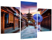 Obraz - Ázijská žena (90x60 cm)